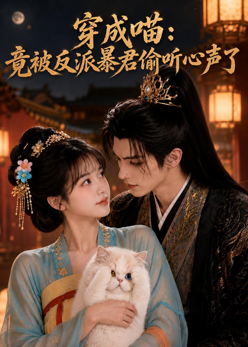 穿成喵，竟被反派暴君偷听心声了
