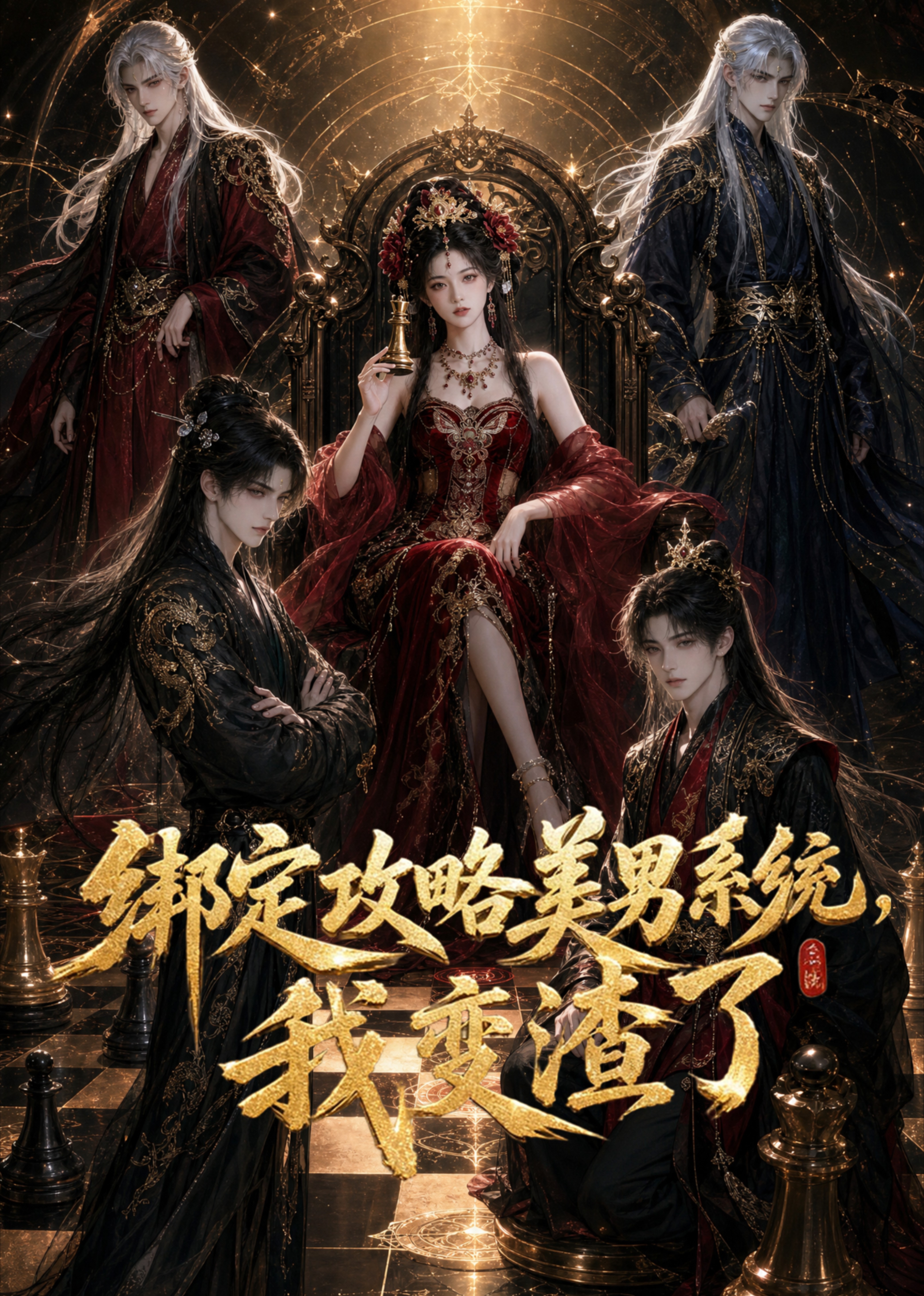 绑定攻略美男系统，我变渣了